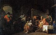 unknow artist, Belisarius Receiving Hospitality from a Peasant Who Had Served under Him